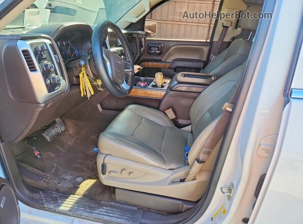 3GTU2NEC5HG217580 2017 GMC SIERRA Белый Вид салона спереди