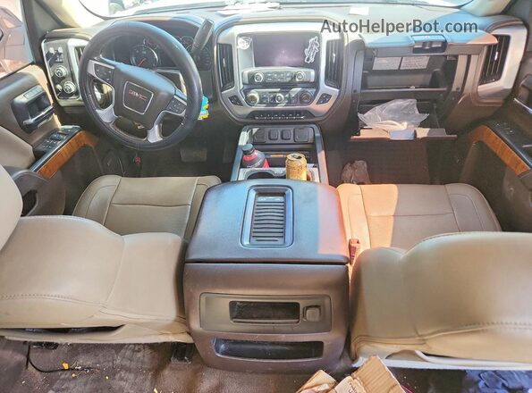 3GTU2NEC5HG217580 2017 GMC SIERRA Белый Вид панели приборов