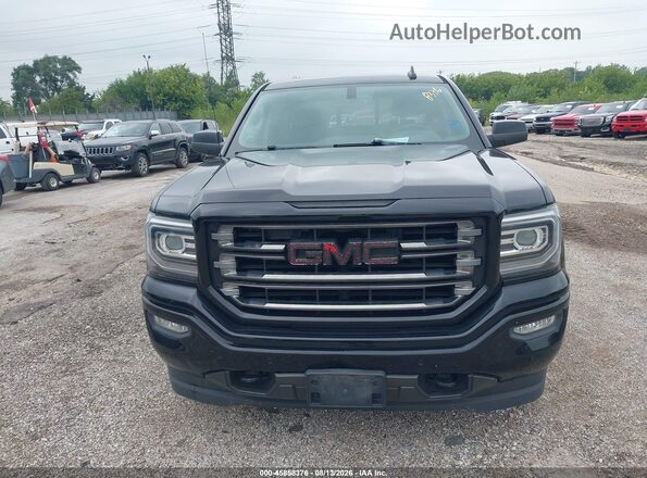 3GTU2NEC5HG291842 2017 GMC SIERRA Черный Вид щитка приборов