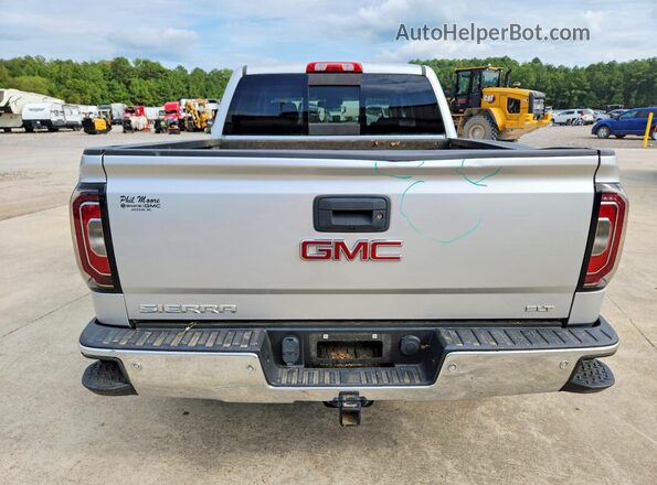 3GTU2NEC5HG325343 2017 GMC SIERRA Silver Widok zestawu wskaźników
