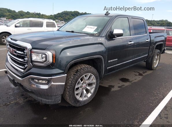 3GTU2NEC5JG122846 2018 GMC SIERRA Green Передня ліва чверть