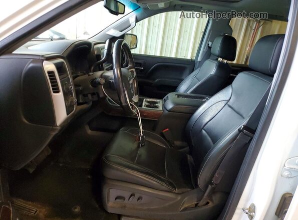 3GTU2NEC5JG227497 2018 GMC SIERRA White Front interior view