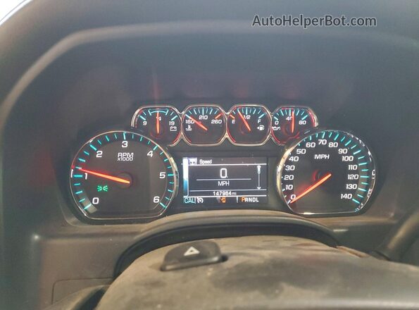 3GTU2NEC5JG227497 2018 GMC SIERRA White Instrument cluster view