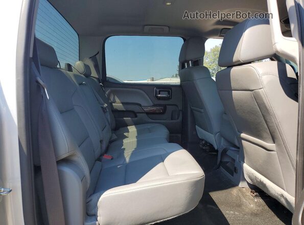 3GTU2NEC6HG213697 2017 GMC SIERRA Серебряный Вид задних сидений