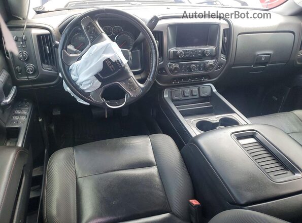 3GTU2NEC6HG231035 2017 GMC SIERRA Черный Вид панели приборов
