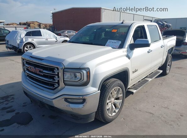 3GTU2NEC6HG410014 2017 GMC SIERRA White Vista tres cuartos delantera izquierda