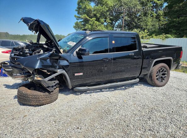3GTU2NEC6JG488279 2018 GMC SIERRA Черный Задняя левая четверть