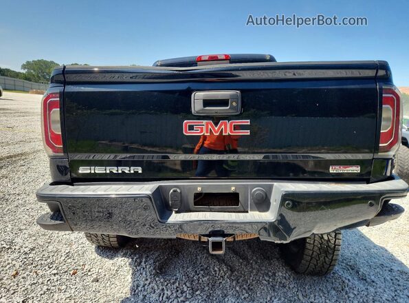 3GTU2NEC6JG488279 2018 GMC SIERRA Черный Вид салона спереди