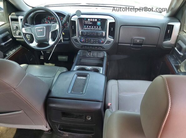 3GTU2NEC7HG138301 2017 GMC SIERRA Черный Вид панели приборов