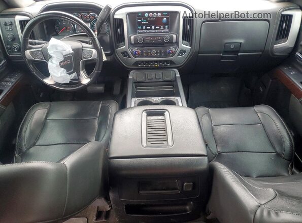 3GTU2NEC7HG351362 2017 GMC SIERRA Silver Առջևի վահանակի տեսք