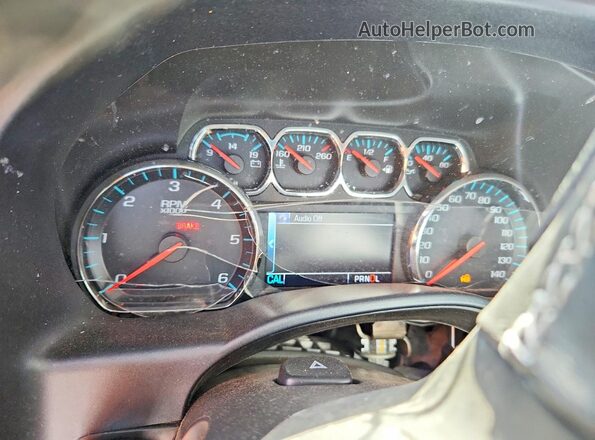 3GTU2NEC7JG236332 2018 GMC SIERRA White Սարքավորումների վահանակի տեսք