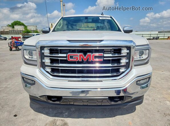 3GTU2NEC7JG592201 2018 GMC SIERRA White Դիմացի տեսք