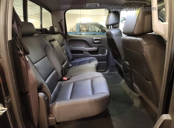 3GTU2NEC8GG332043 2016 GMC SIERRA Black უკანა სავარძლების ხედი
