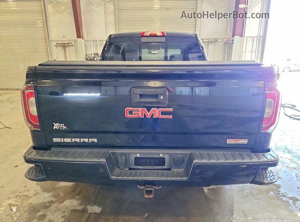3GTU2NEC8GG332043 2016 GMC SIERRA Black უკანა ხედი