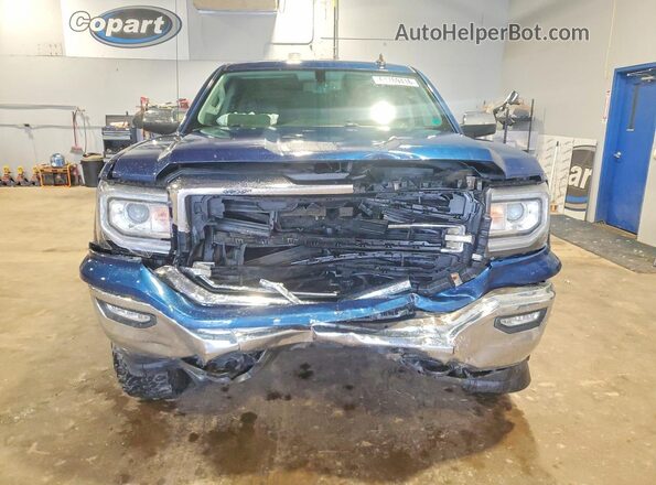 3GTU2NEC8HG320086 2017 GMC SIERRA Blue წინა ხედი