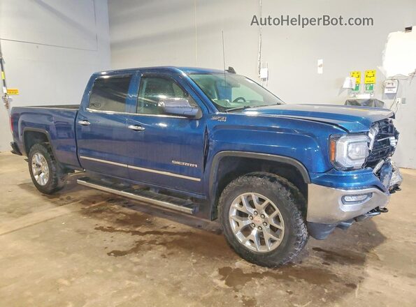 3GTU2NEC8HG320086 2017 GMC SIERRA Blue წინა მარჯვენა