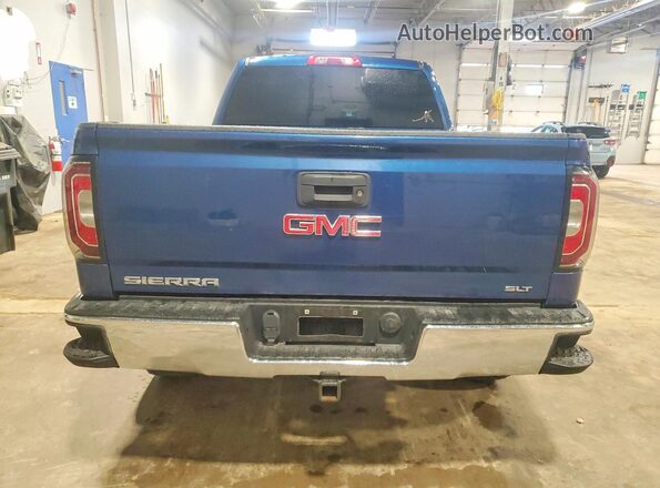 3GTU2NEC8HG320086 2017 GMC SIERRA Blue უკანა ხედი