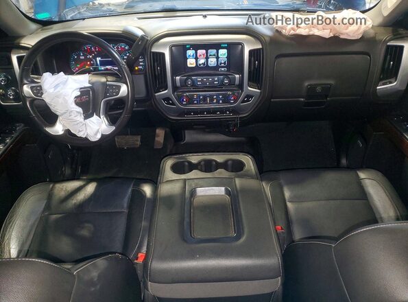3GTU2NEC8HG320086 2017 GMC SIERRA Blue წინა პანელის ხედი