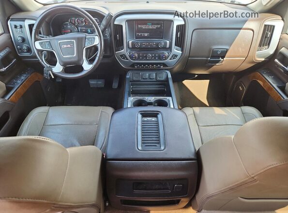 3GTU2NEC8HG327331 2017 GMC SIERRA White Dashboard view