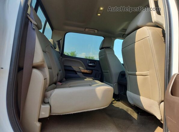 3GTU2NEC8HG327331 2017 GMC SIERRA White Rear seats view