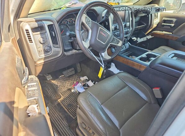 3GTU2NEC9GG190964 2016 GMC SIERRA White Dashboard view