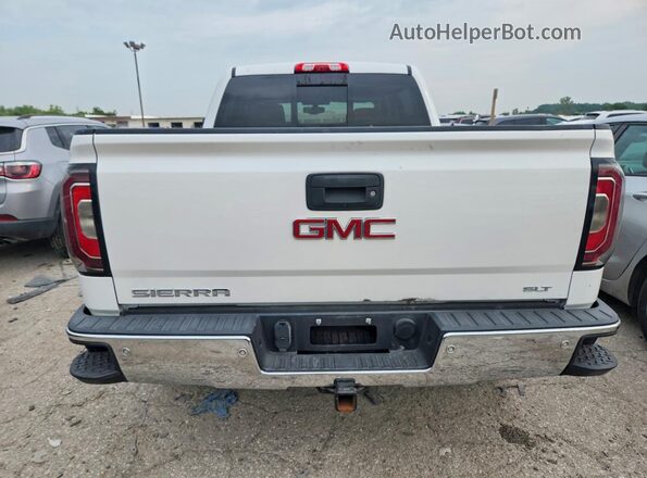 3GTU2NECXGG340838 2016 GMC SIERRA White Widok z tyłu