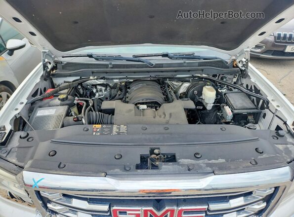 3GTU2NECXGG340838 2016 GMC SIERRA White Widok wnętrza z tyłu