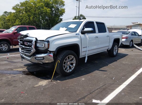 3GTU2NECXHG135909 2017 GMC SIERRA Белый Передняя левая четверть