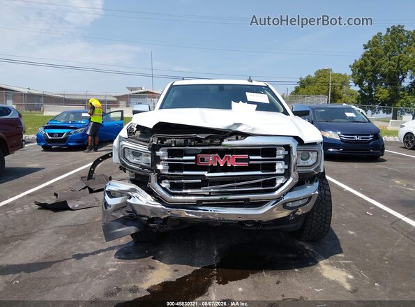 3GTU2NECXHG135909 2017 GMC SIERRA Белый Вид задней части салона