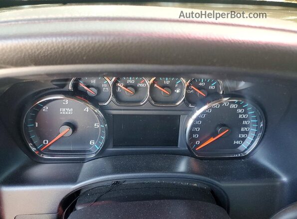 3GTU2NECXHG192059 2017 GMC SIERRA Gray Instrument cluster view