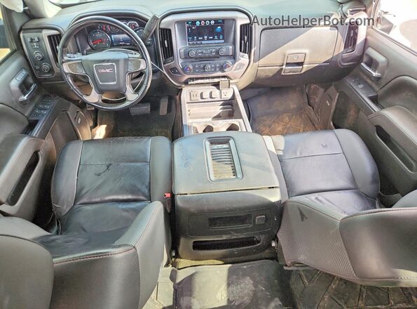 3GTU2NECXJG100793 2018 GMC SIERRA Black Widok deski rozdzielczej