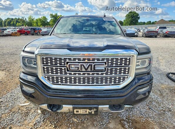 3GTU2NECXJG100793 2018 GMC SIERRA Black Widok z przodu
