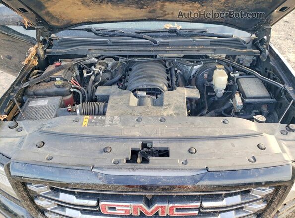 3GTU2NECXJG231948 2018 GMC SIERRA Black Widok wnętrza z tyłu
