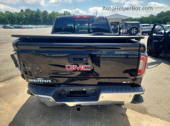 3GTU2NECXJG429784 2018 GMC SIERRA Black Widok z tyłu
