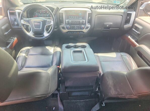3GTU2NECXJG429784 2018 GMC SIERRA Black Widok deski rozdzielczej
