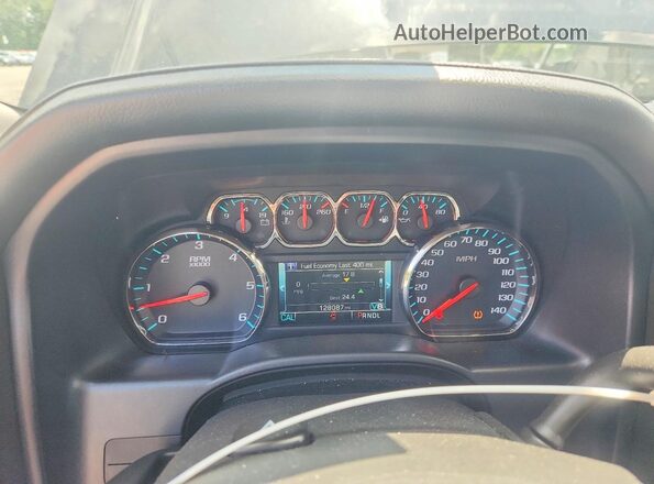 3GTU2NECXJG429784 2018 GMC SIERRA Black Widok zestawu wskaźników