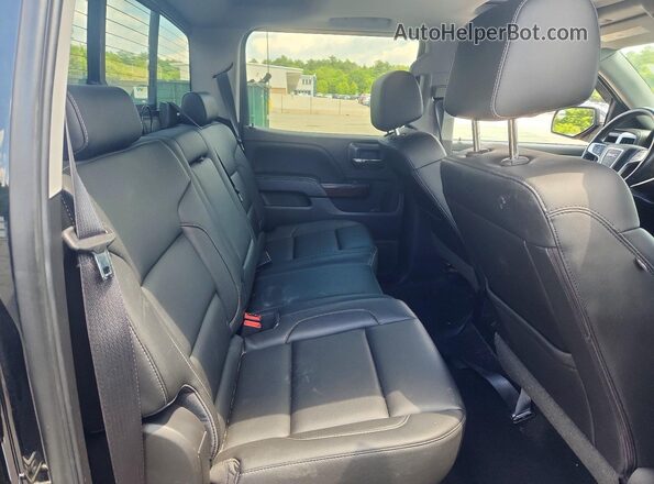 3GTU2NECXJG429784 2018 GMC SIERRA Black Widok tylnych siedzeń