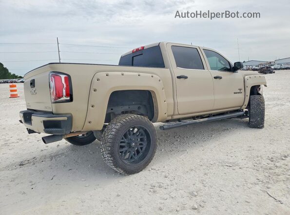 3GTU2NEJ0HG339617 2017 GMC SIERRA Beige Задня права чверть