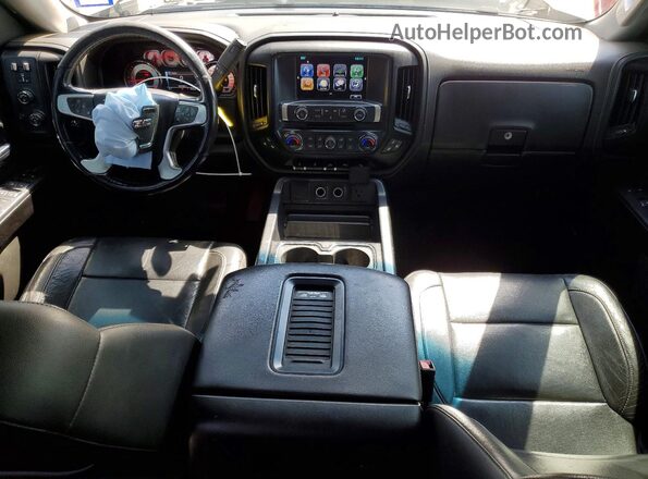 3GTU2NEJ0HG339617 2017 GMC SIERRA Beige Вид панелі приладів