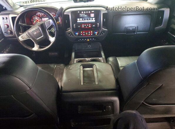 3GTU2NEJ1GG112046 2016 GMC SIERRA Black Vista del salpicadero
