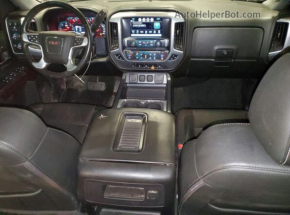 3GTU2NEJ1HG457482 2017 GMC SIERRA Black Dashboard view