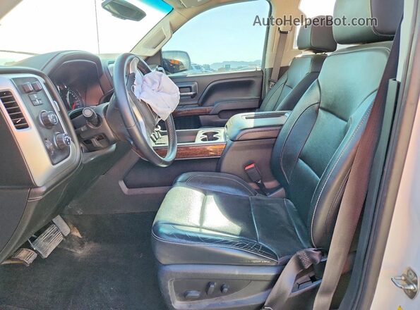3GTU2NEJ2HG177912 2017 GMC SIERRA White წინა სალონის ხედი