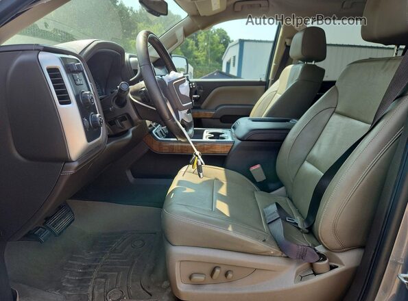 3GTU2NEJ2HG339246 2017 GMC SIERRA Tan Front interior view