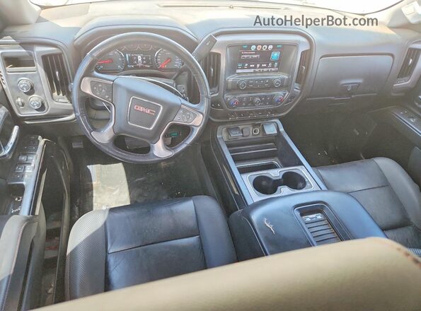 3GTU2NEJ2JG111169 2018 GMC SIERRA White Dashboard view