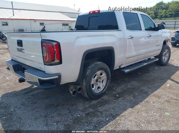 3GTU2NER0JG289989 2018 GMC SIERRA White Задня права чверть