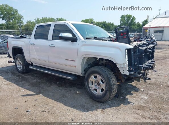 3GTU2NER0JG289989 2018 GMC SIERRA White Вид задньої частини салону
