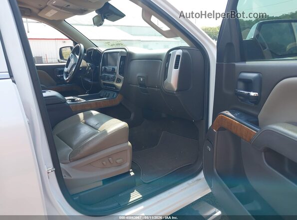 3GTU2NER0JG289989 2018 GMC SIERRA White Вид салону спереду