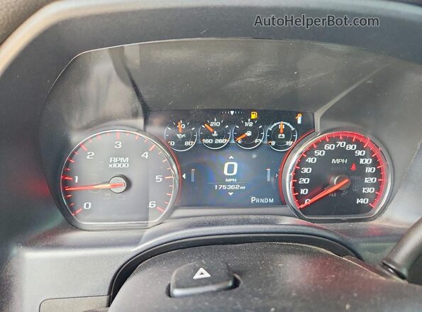 3GTU2PEC1GG320537 2016 GMC SIERRA Black Vista del cuadro de instrumentos