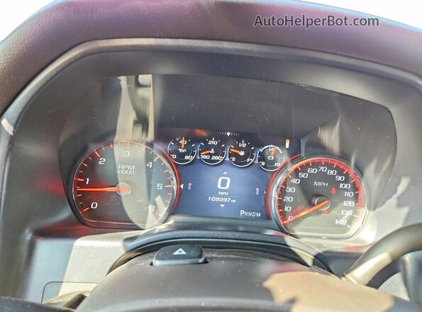 3GTU2PEC1GG337953 2016 GMC SIERRA White Vista del cuadro de instrumentos