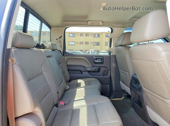 3GTU2PEC2GG207129 2016 GMC SIERRA Black Rear seats view